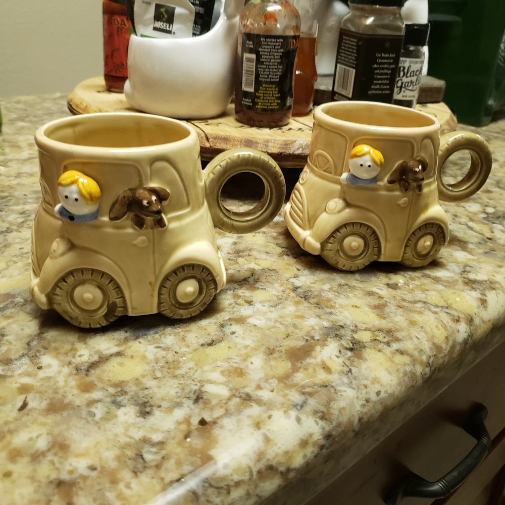 Ceramic mugs from Japan